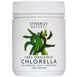 Synergy Natural | Organic Chlorella Powder 200g | 200g