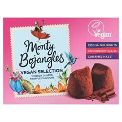 Monty Bojangles | Cocoa Dusted Vegan Truffles Selection Gift Box 135g | 135g