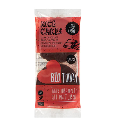 BioToday | Rice cakes dark chocolate | 100g