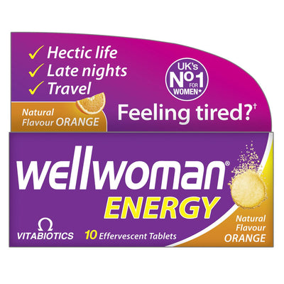 Vitabiotics | Wellwoman Energy (Orange) | 10tabs