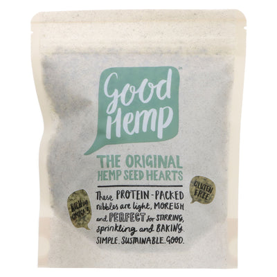 Good Hemp Hemp Seed Hearts - Nutritious Vegan Toppings, Baking and Cereal Boost | 225g #Omega3 #EssentialAminoAcids #HealthyRecipes #Superfood #Vegan