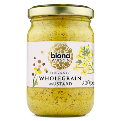 Biona | Organic Wholegrain Mustard | 200g