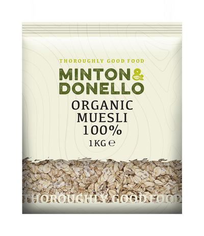 Minton & Donello | Organic Muesli 100% Organic | 1000g