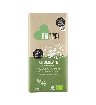 BioToday | Chocolate with hazelnuts | 100g