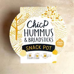 ChicP Ambient |  On the Go Hummus & Breadstick Snack Pack 70g | 70g