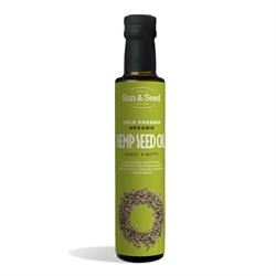 Sun and Seed | Organic Hemp Seed Oil-cold pressed 250ml | 250ml