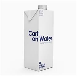 Water Works | Carton Water 1Ltr - Lighter on the Planet | 1l