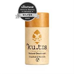 Kutis Skincare | Plastic Free Natural Grapefruit & Mandarin Vegan Deodorant 55g | 55g