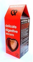 Kent and Fraser | Gluten-Free and Vegan Thin Digestives with Molasses 125g | 125g