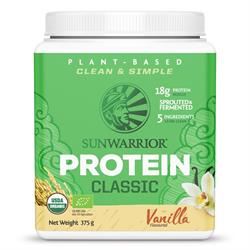 Sunwarrior | Classic Organic Protein Vanilla 375g | 375g