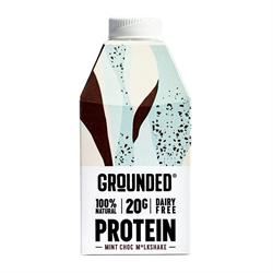 Grounded | Mint Chocolate dairy free plant-based protein m*lkshakes 490ml. | 490ml