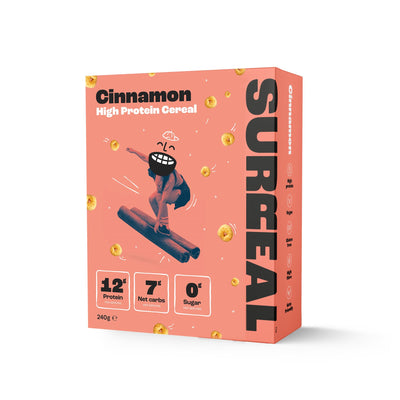 Surreal | Cinnamon flavoured High protein cereal | 240g