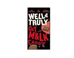 Well and Truly | Oat M&lk Chocolate Bar 90g | 90g