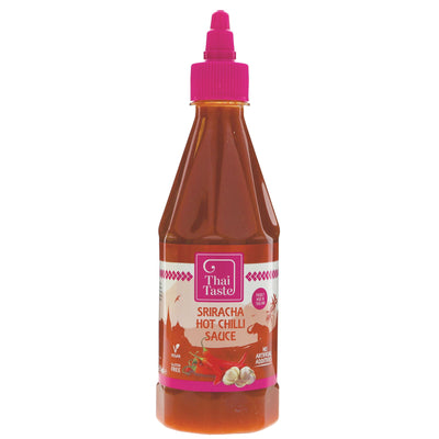 Thai Taste's Sriracha Chilli Sauce - Gluten-Free, Vegan & No Added Sugar for Everyday Flavour!