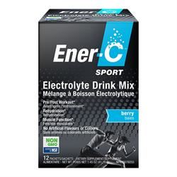 Ener C | Multivitamin Drink Mix Electrolyte Sport Berry | 12 sachet