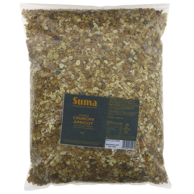 Suma Crunchy Apricot Muesli | 3KG | Gluten & Nut-Containing Breakfast Must-Have | Buy now from Superfood Market.