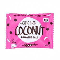 Roobar | Brownie Ball Choc Chip Coconut 40g | 40g