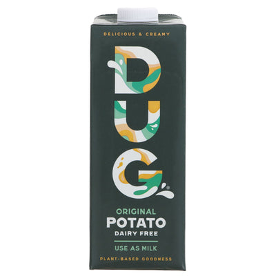 DUG Potato Milk - Original: Vegan, Gluten-Free, High in Nutrients, Perfect for Daily Use in Drinks or Cooking.