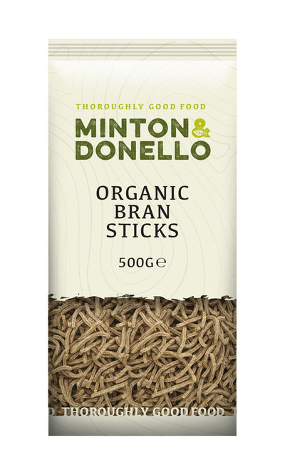 Minton & Donello | Organic Bran Sticks | 500g