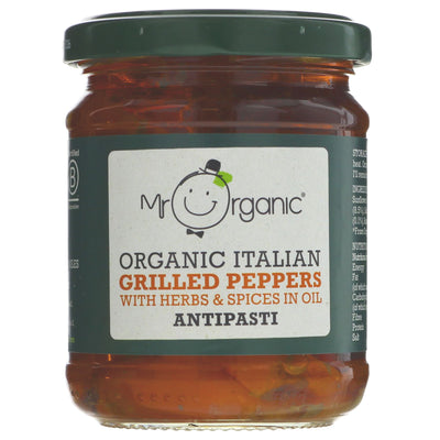 Mr Organic | Peppers Grilled - Antipasti | 190g