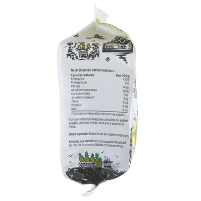 Tropical Wholefoods | Sun Dried Pineapple | 100g