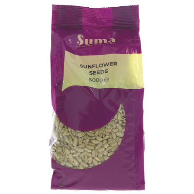 Suma vegan sunflower seeds - 500g of versatile, protein-packed goodness. Also available at Superfood Market.