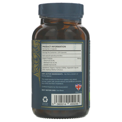 Ayurvediq Wellness | Organic Triphala | 120 capsules