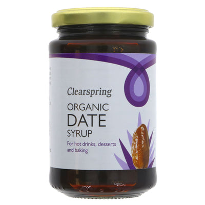 Clearspring Organic Date Syrup | 100% natural, versatile sugar alternative | Perfect for baking, cooking, and drinks | Vegan, organic and VAT-free.