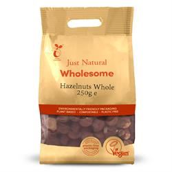 Just Natural Wholesome | Hazelnuts Whole 250g | 250g