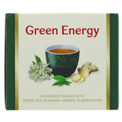 Yogi Tea | Green Energy - Green Tea, Guarana, Ginger | 17 bags