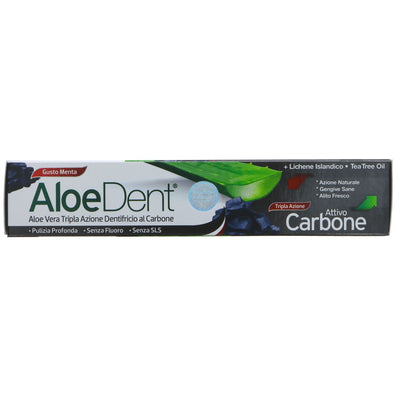 Aloe Dent | Aloe Vera Charcoal Toothpaste | 100ml