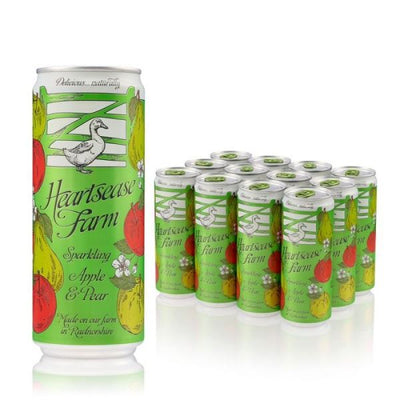 Heartsease Farm | Sparkling Apple & Pear Water | 330ml