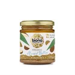 Biona | Biona Organic Almond Butter Crunchy 170g | 170g