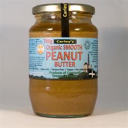 Carley's | Organic SMOOTH 100% Peanut Butter 700g | 700g