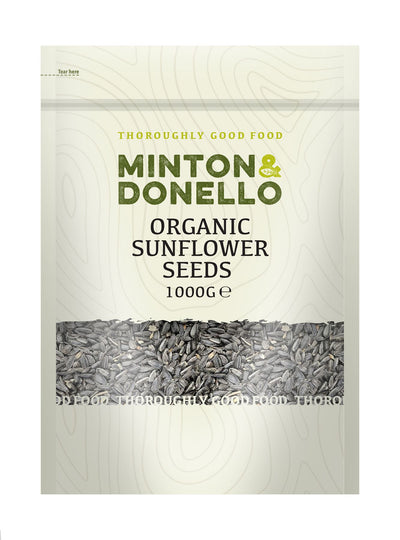 Minton & Donello | Organic Sunflower Seeds | 1000g