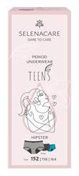 Selenacare | TEENS period panties Hipster Grey Size 152 | 1 box