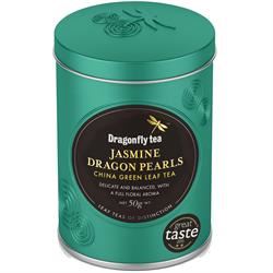 Dragonfly Tea |  Jasmine Dragon Pearls Green Loose Leaf Tea 50g | 50g