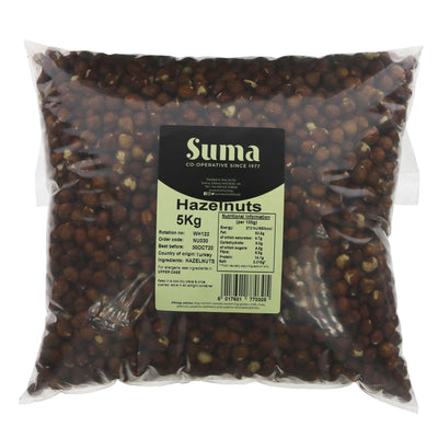 Suma Hazelnuts - 5KG, Vegan & Delicious Nut Roast Ingredient