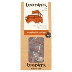 Teapigs | honeybush & rooibos 15 tea temples | 15bag