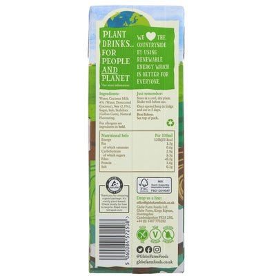 Glebe Farm Coconut Barista Milk: Fairtrade, Vegan, Gluten-Free & Doesn't Separate!