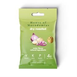 House of Macadamias | House of Macadamias Dry Roasted Nuts Onion 40g | 40g