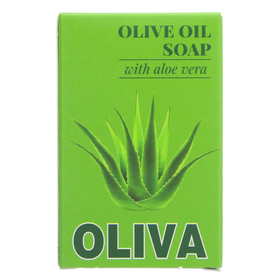 Oliva | Aloe Vera Olive Oil Soap - With Aloe Vera | 100g