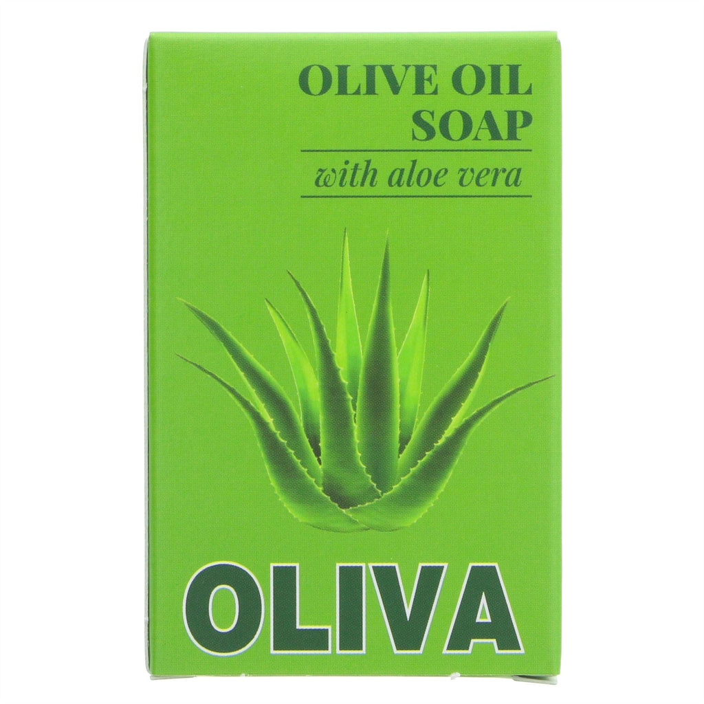 Oliva | Aloe Vera Olive Oil Soap - With Aloe Vera | 100g