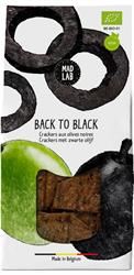 MAD LAB | Back to Black - Organic Black Olive Crackers 110g | 110g