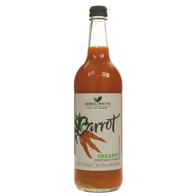 Organic Vegan Carrot Juice by James White - 750ML