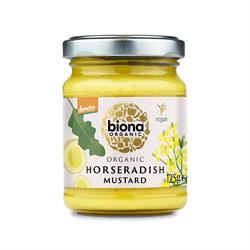 Biona | Organic Horseradish Mustard 125g | 125g