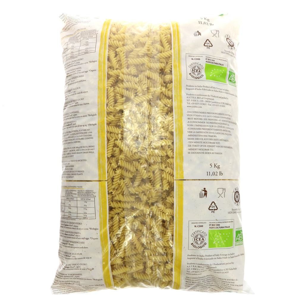 Iris | Fusilli Organic White | 5 KG