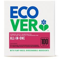 Ecover | Dishwasher Tablets AiO XL 100 tabs | 100 tablet