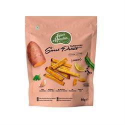 Super Munchies | Super Munchies Vacuum Cooked Tandoori Sweet Potato Chips 60g | 60g