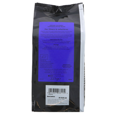 Suma | Colombia Coffee Beans - Strength 4, Darker Roasted | 227g